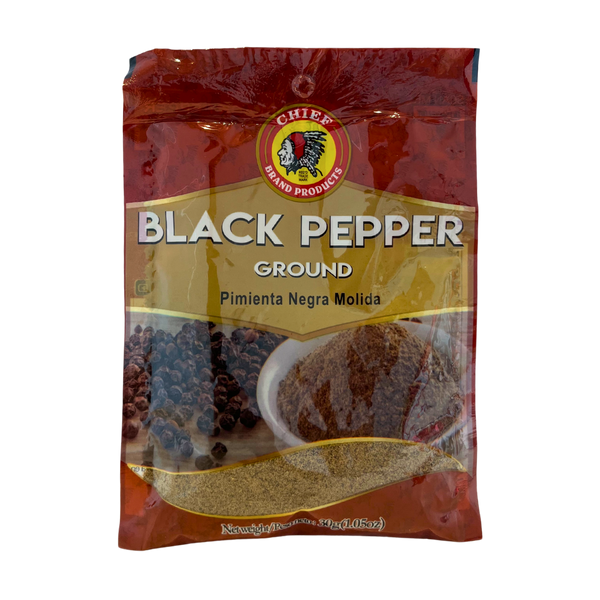 Chief's Ground Black Pepper 30g