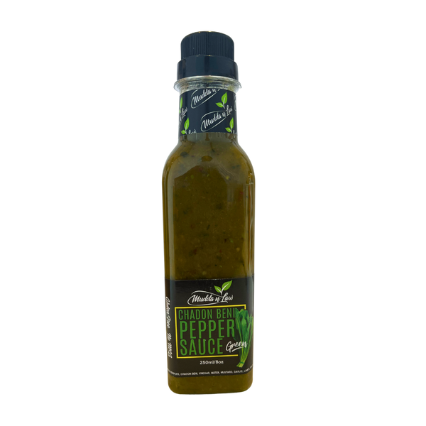 Mudda 'n' Law Chadon Beni Pepper Sauce Green 250ml